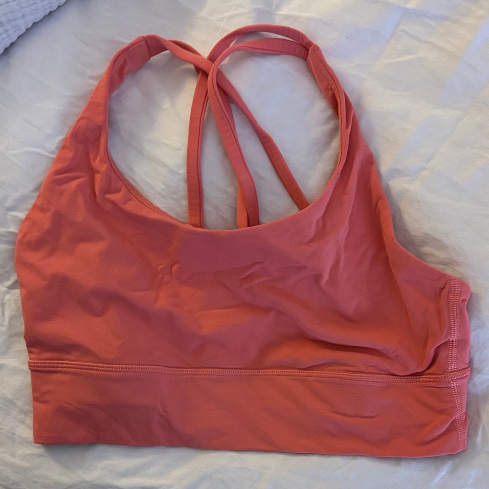 LULU LEMON Coral Women's Sports Bra